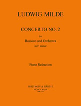 Concerto #2 in F minor Bassoon and Piano Reduction cover